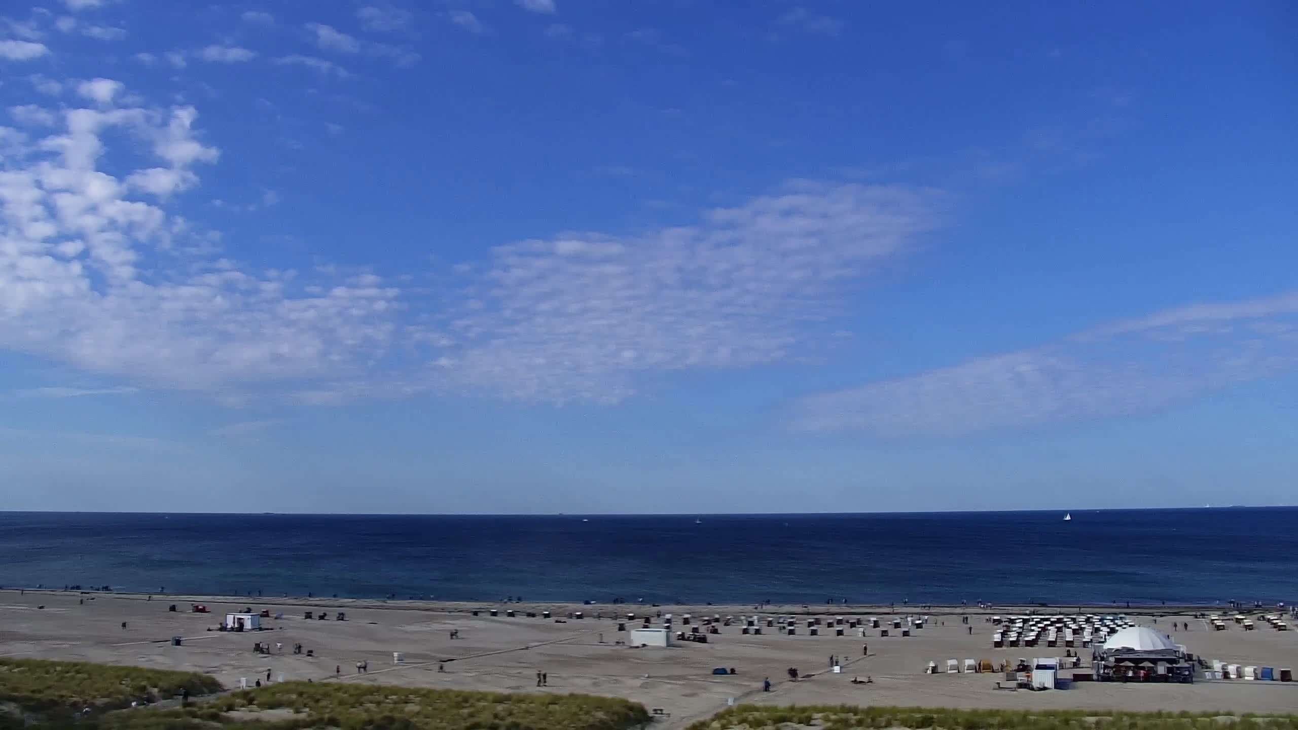 Archiv Foto Webcam Strand Warnemünde an der Ostsee