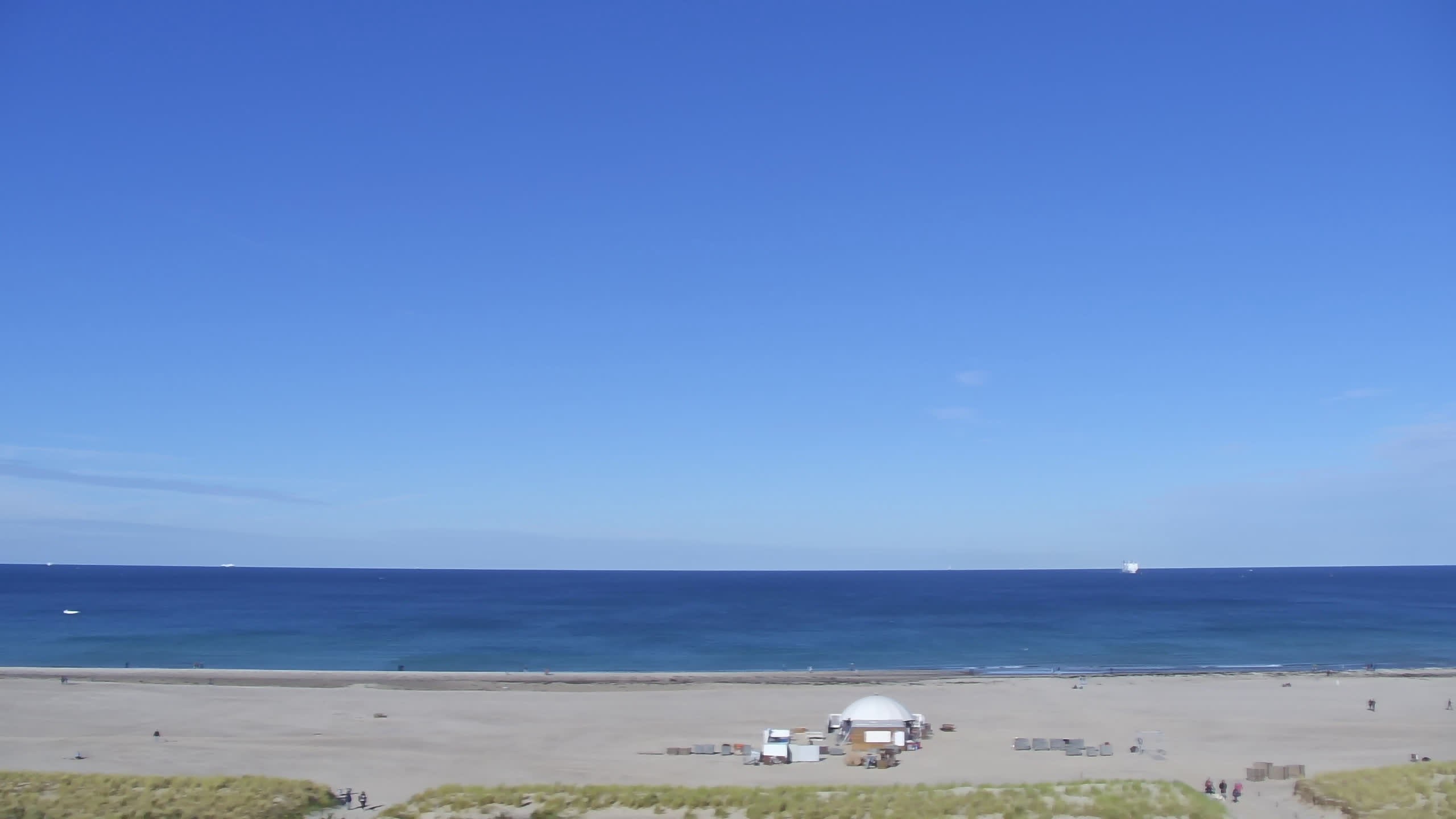 Archiv Foto Webcam Strand Warnemünde an der Ostsee