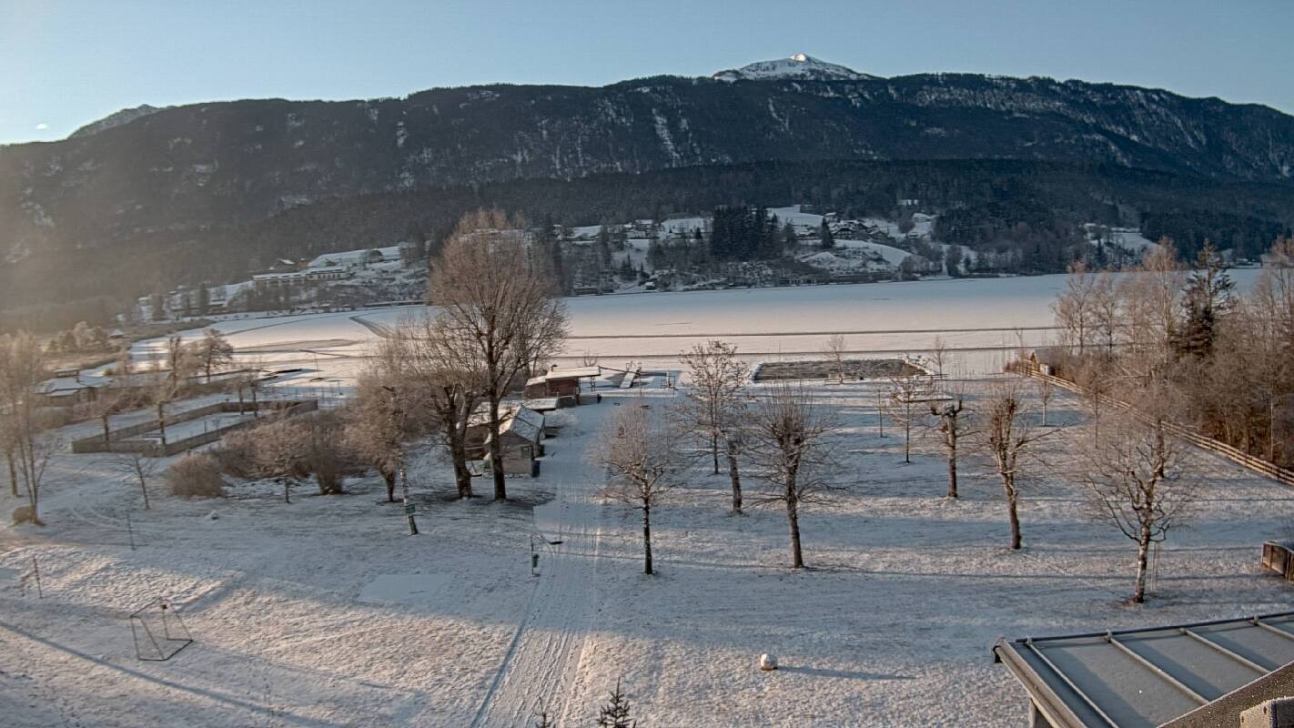 Archiv Foto Webcam Schluga: Campingplatz und Strandbad