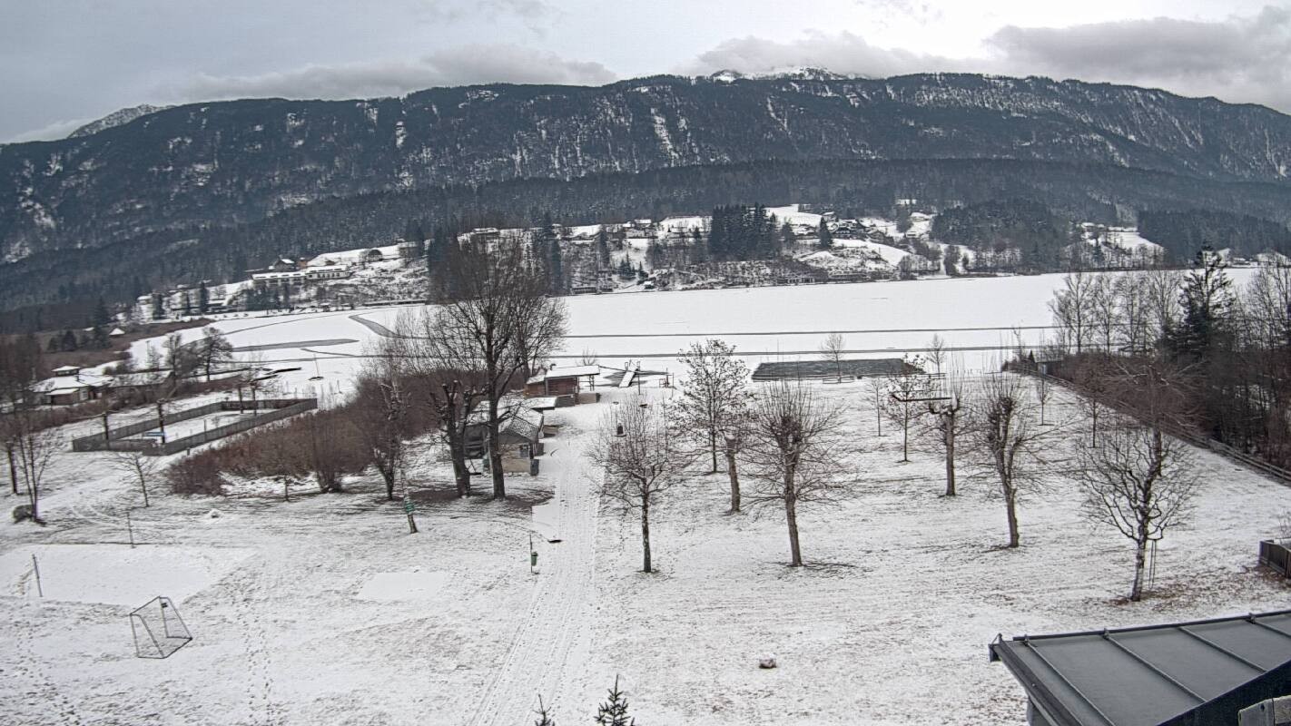 Archiv Foto Webcam Schluga: Campingplatz und Strandbad