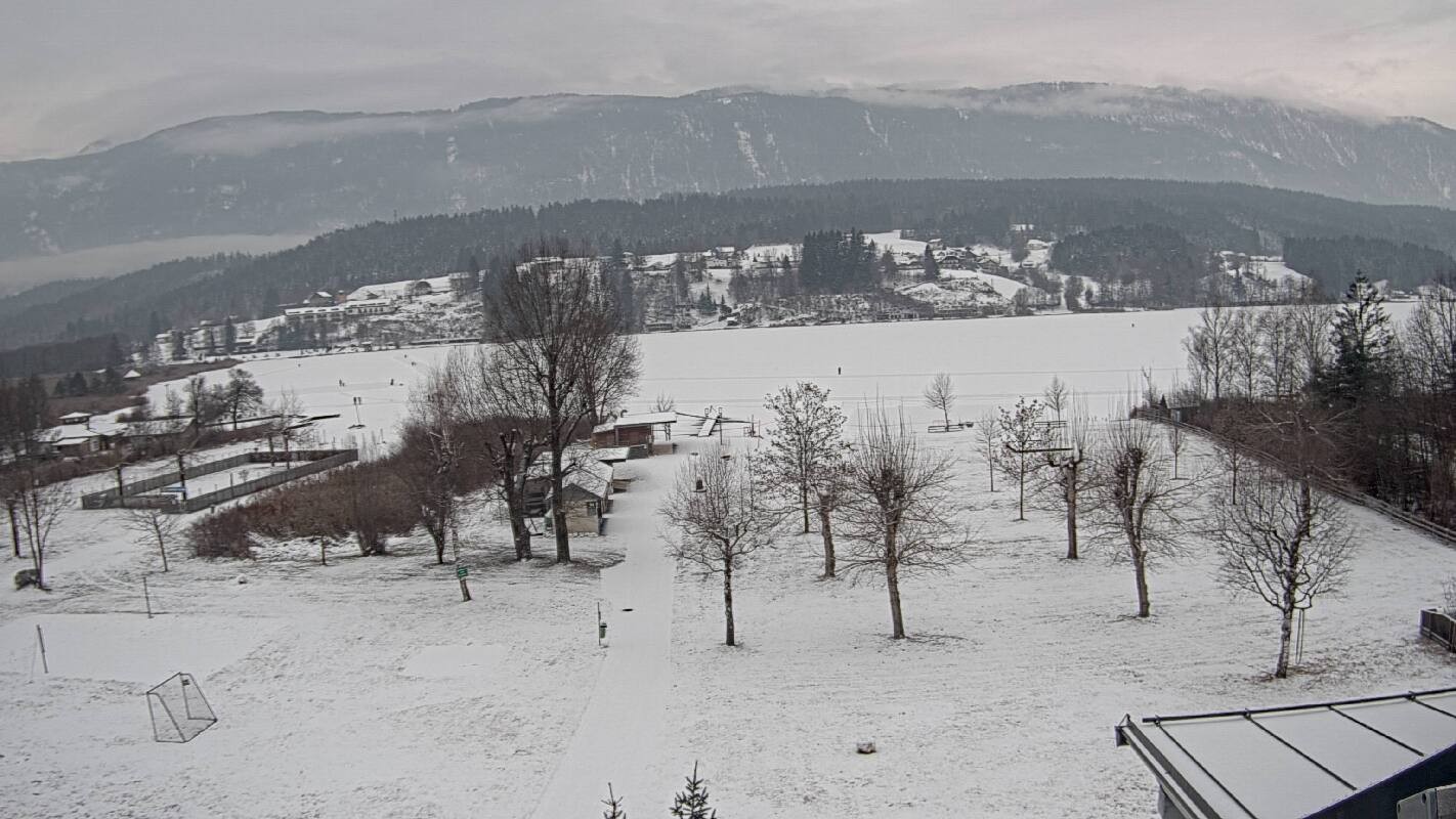 Archiv Foto Webcam Schluga: Campingplatz und Strandbad
