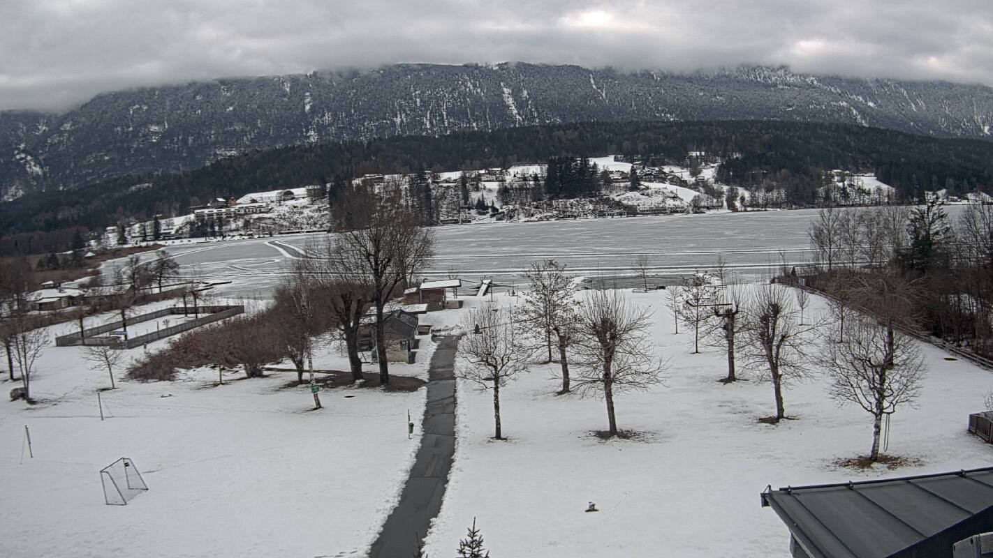 Archiv Foto Webcam Schluga: Campingplatz und Strandbad