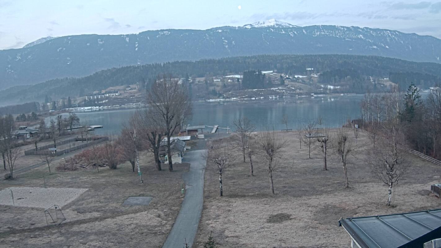 Archiv Foto Webcam Schluga: Campingplatz und Strandbad