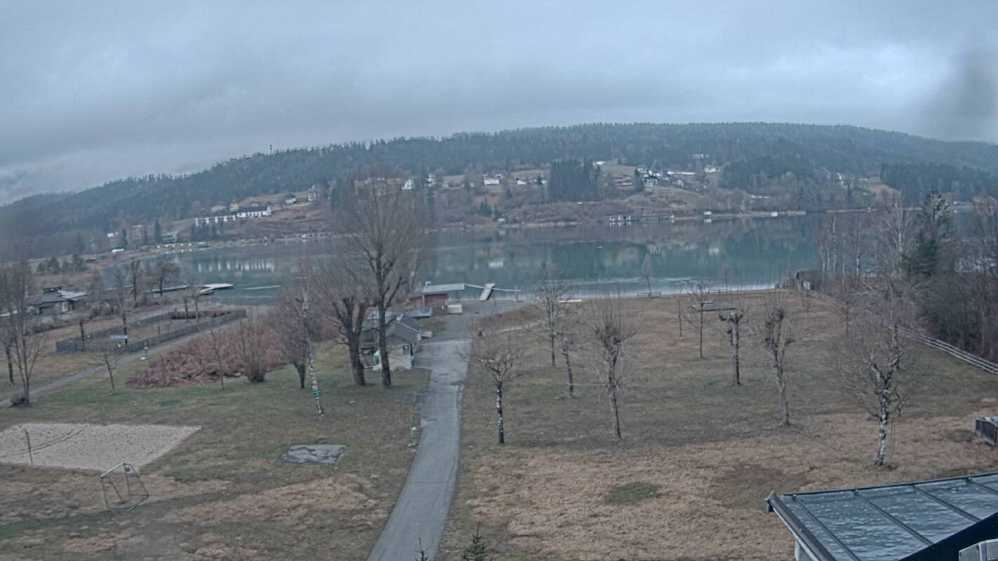 Archiv Foto Webcam Schluga: Campingplatz und Strandbad