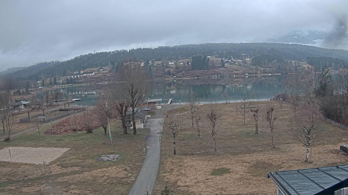 Archiv Foto Webcam Schluga: Campingplatz und Strandbad