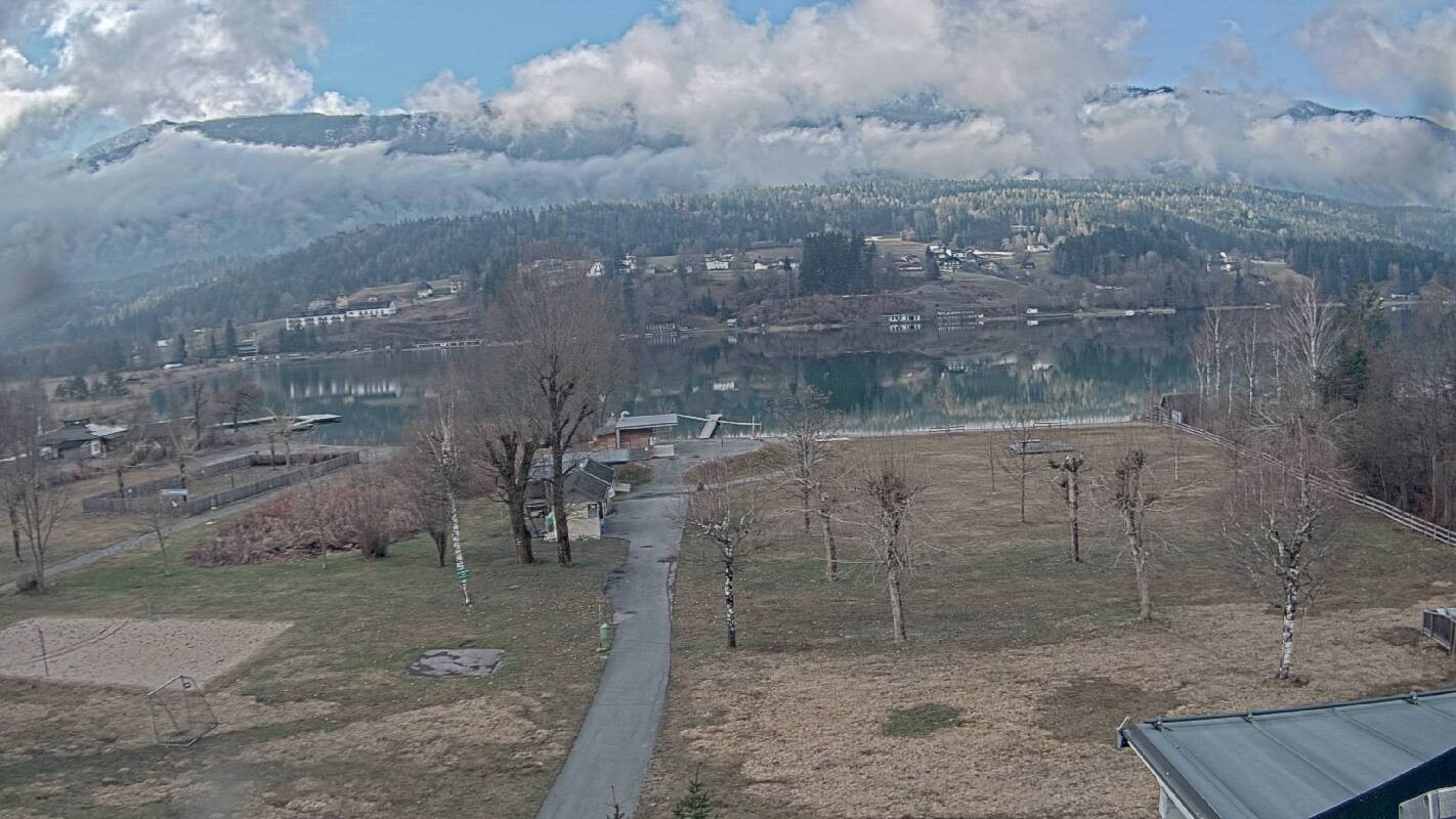 Archiv Foto Webcam Schluga: Campingplatz und Strandbad