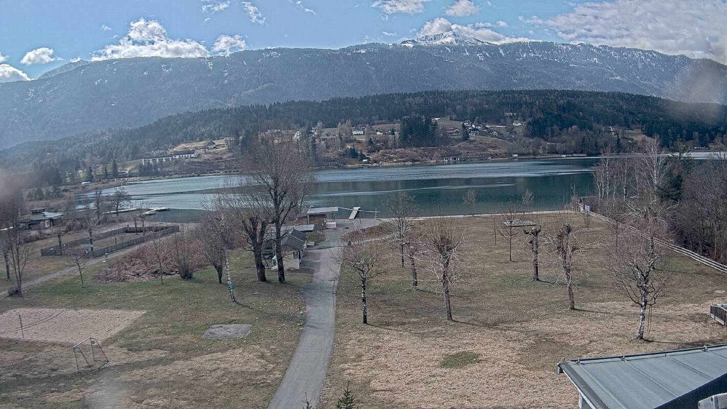 Archiv Foto Webcam Schluga: Campingplatz und Strandbad