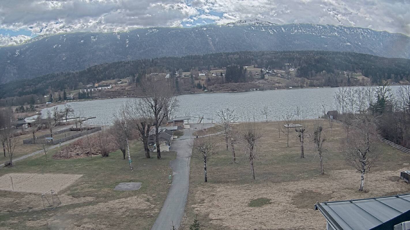 Archiv Foto Webcam Schluga: Campingplatz und Strandbad