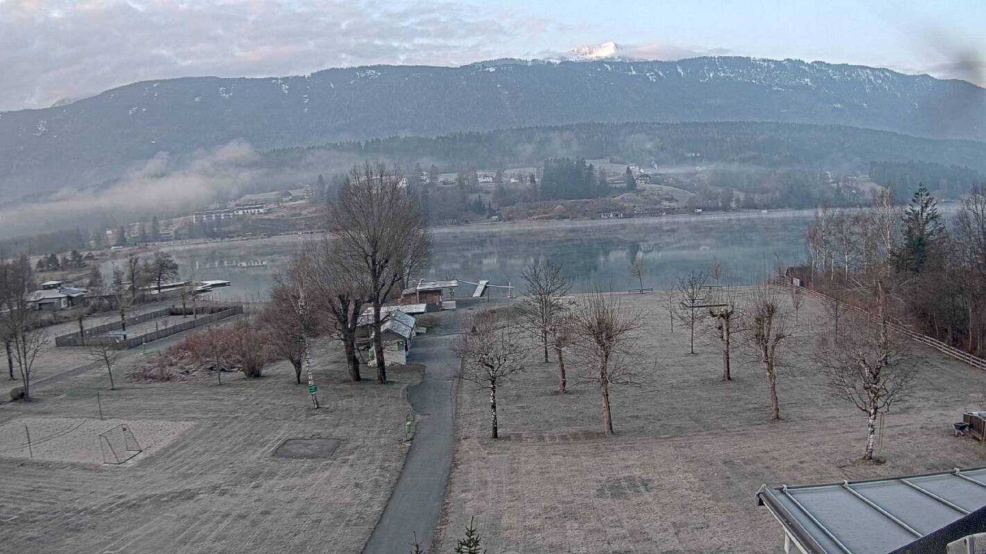 Archiv Foto Webcam Schluga: Campingplatz und Strandbad