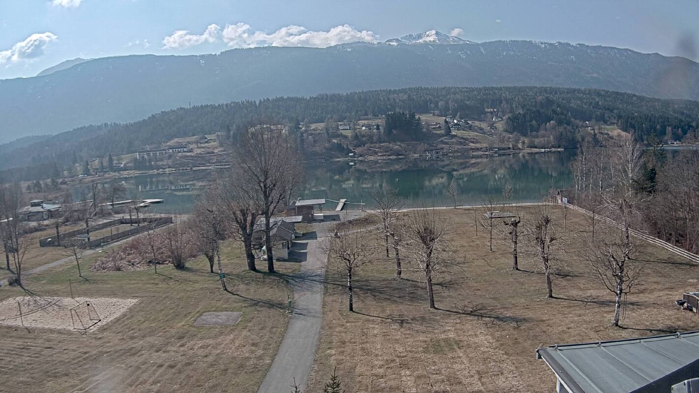 Archiv Foto Webcam Schluga: Campingplatz und Strandbad