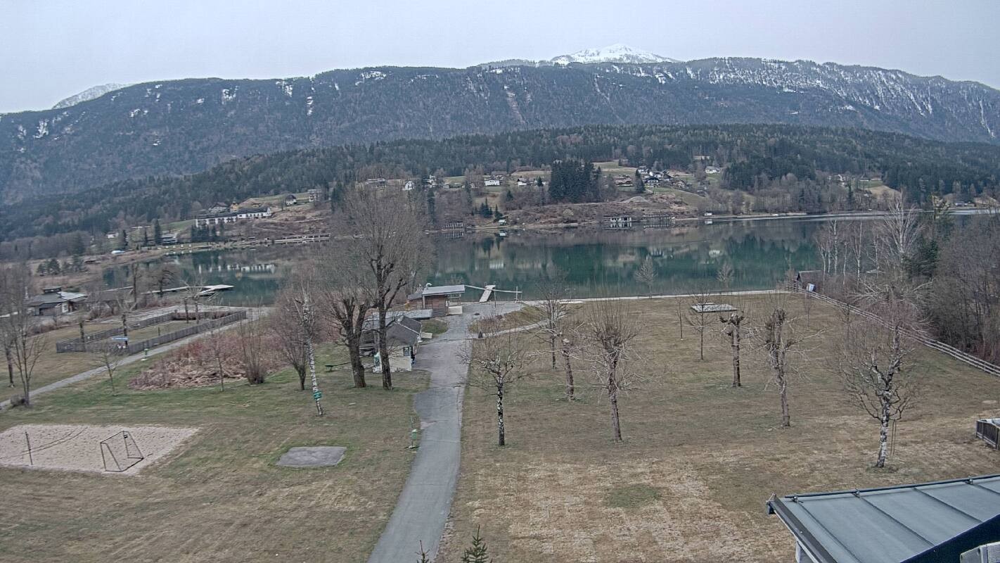 Archiv Foto Webcam Schluga: Campingplatz und Strandbad