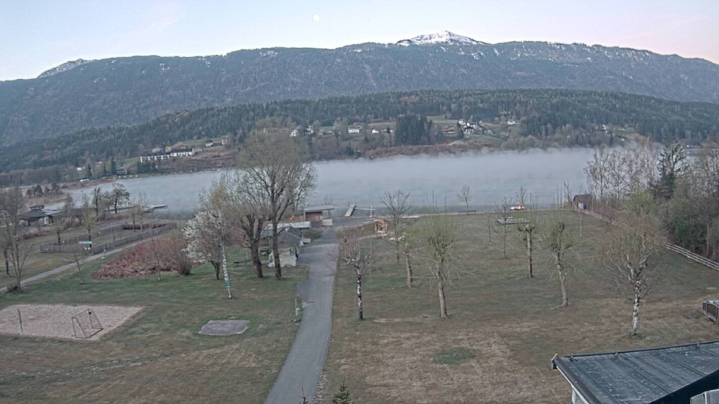Archiv Foto Webcam Schluga: Campingplatz und Strandbad