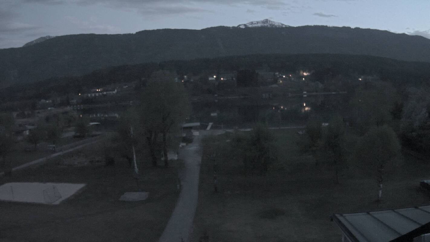 Archived image Webcam Schluga bathing beach and camping site