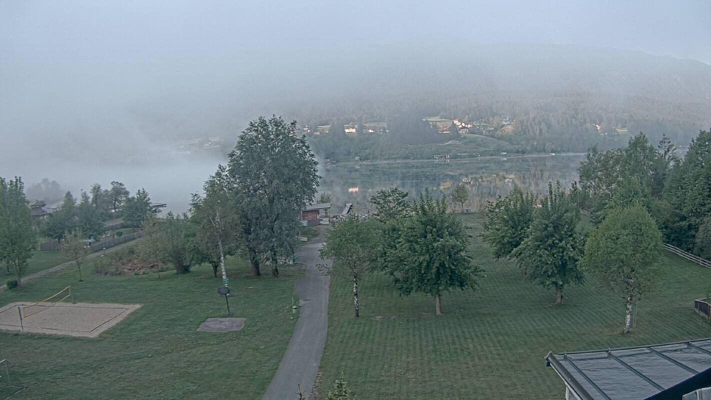 Archiv Foto Webcam Schluga: Campingplatz und Strandbad