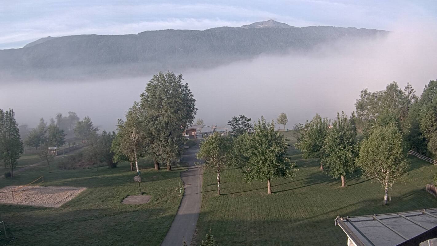 Archiv Foto Webcam Schluga: Campingplatz und Strandbad