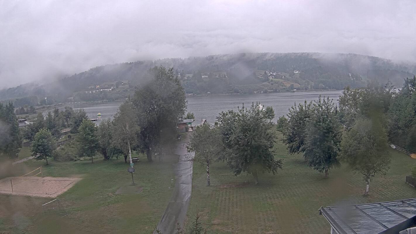 Archiv Foto Webcam Schluga: Campingplatz und Strandbad