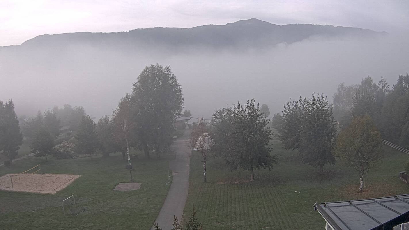 Archived image Webcam Schluga bathing beach and camping site