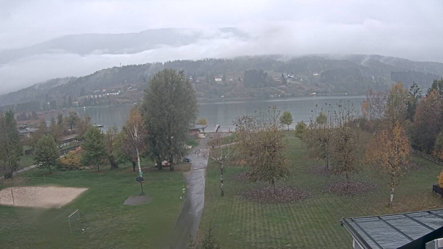 Archiv Foto Webcam Schluga: Campingplatz und Strandbad