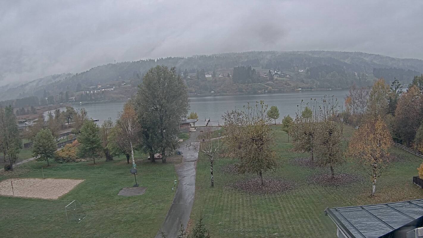 Archiv Foto Webcam Schluga: Campingplatz und Strandbad