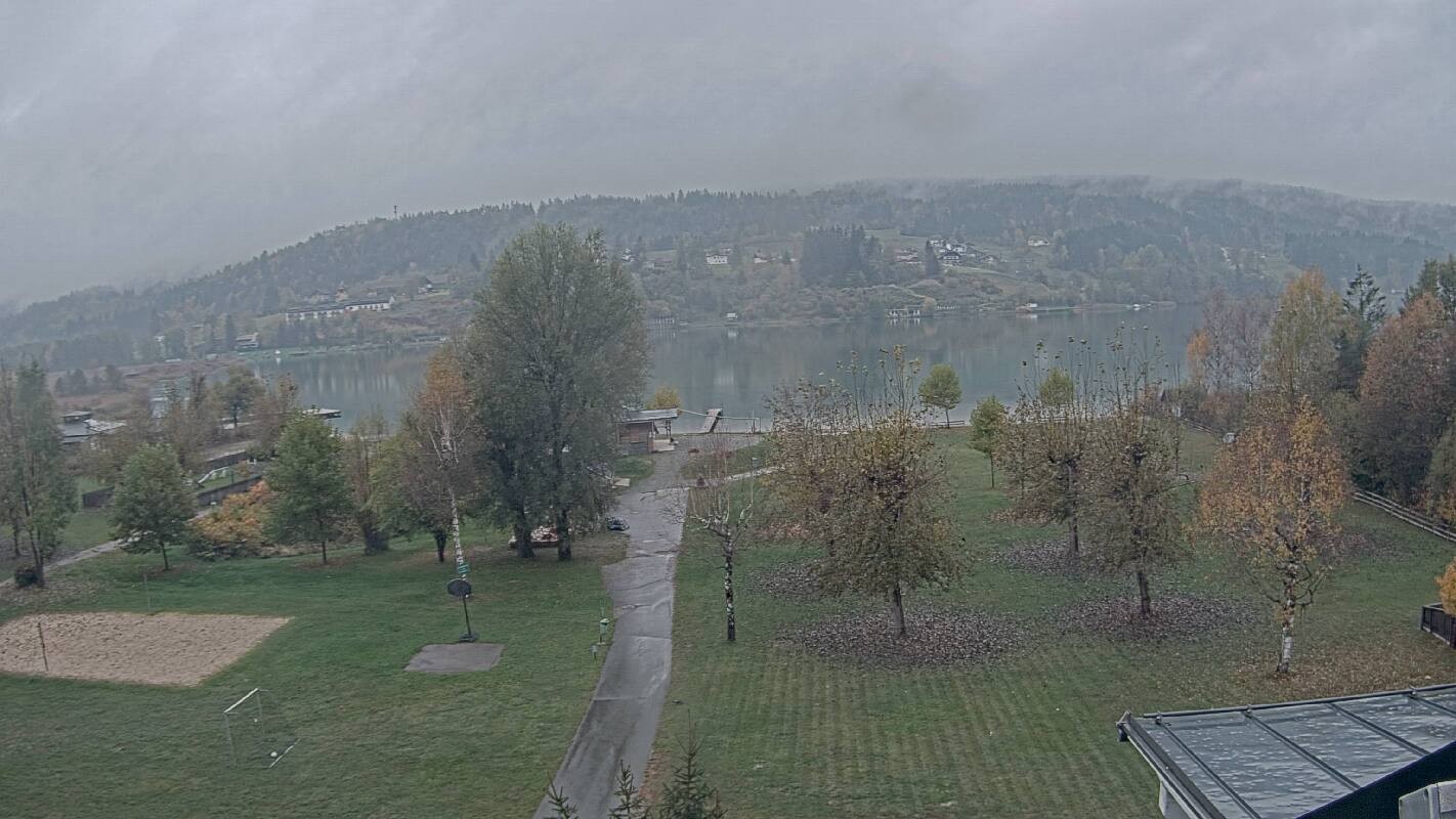 Archiv Foto Webcam Schluga: Campingplatz und Strandbad