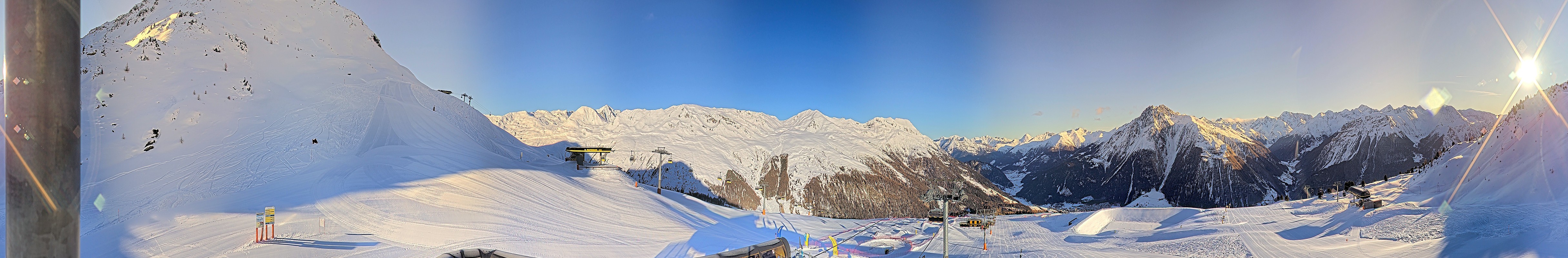 Archiv Foto Webcam Schöneben / Reschenpass