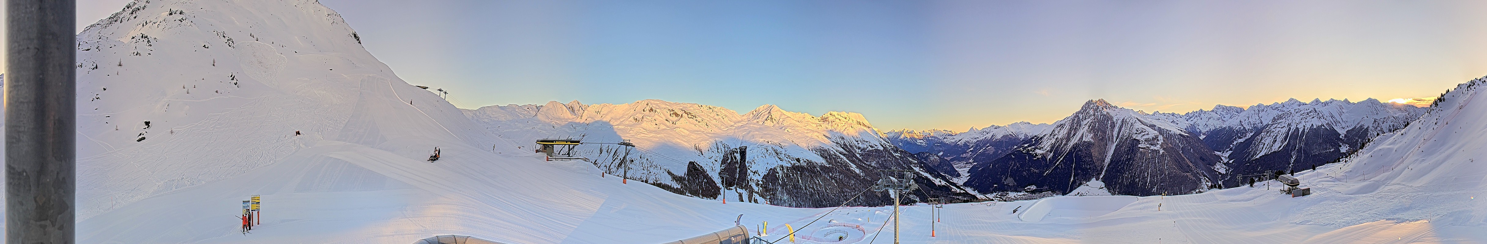 Archiv Foto Webcam Schöneben / Reschenpass