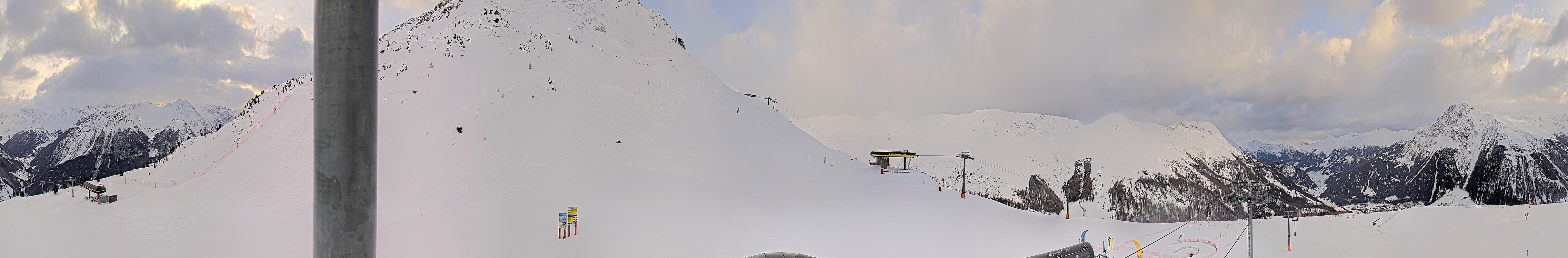 Archived image Webcam Ski resort Schöneben / Reschenpass