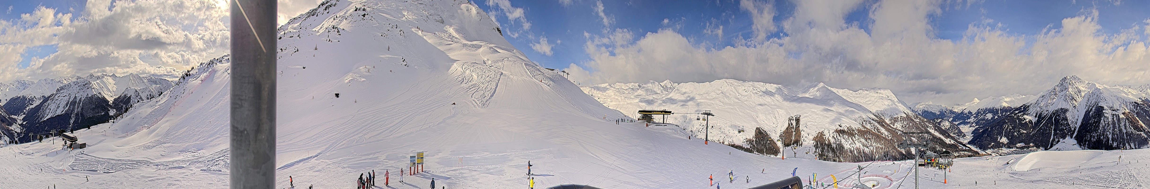 Archived image Webcam Ski resort Schöneben / Reschenpass