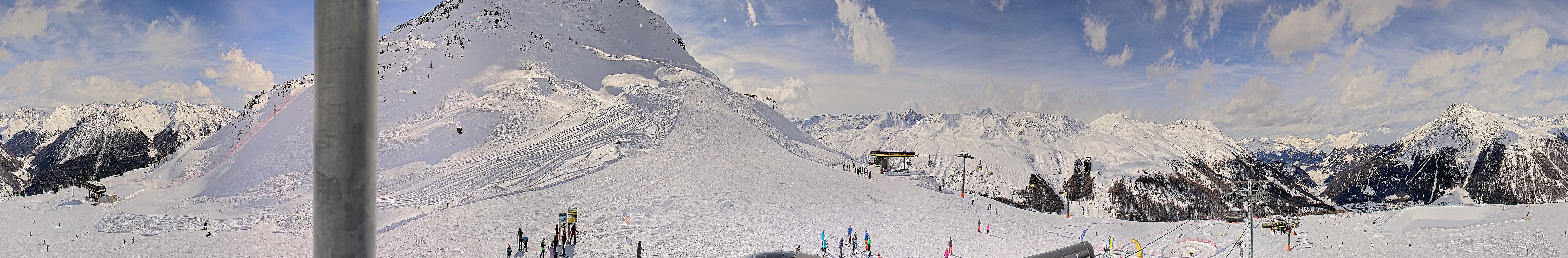 Archived image Webcam Ski resort Schöneben / Reschenpass
