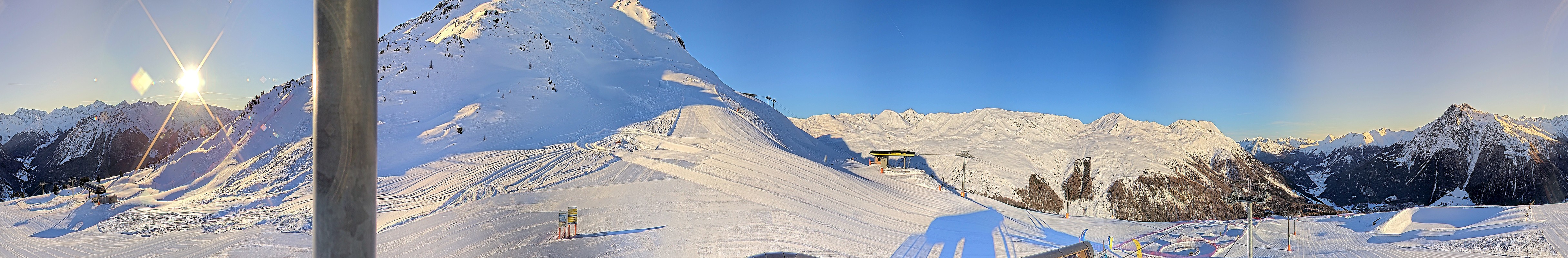 Archived image Webcam Ski resort Schöneben / Reschenpass