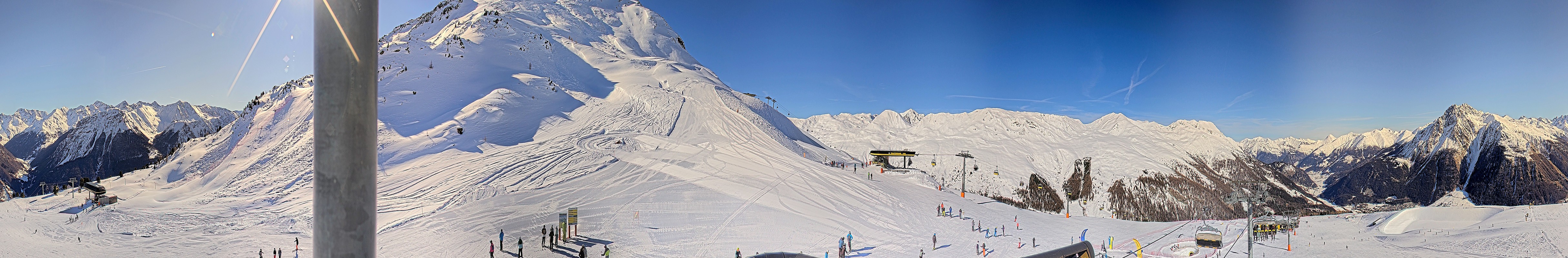 Archived image Webcam Ski resort Schöneben / Reschenpass