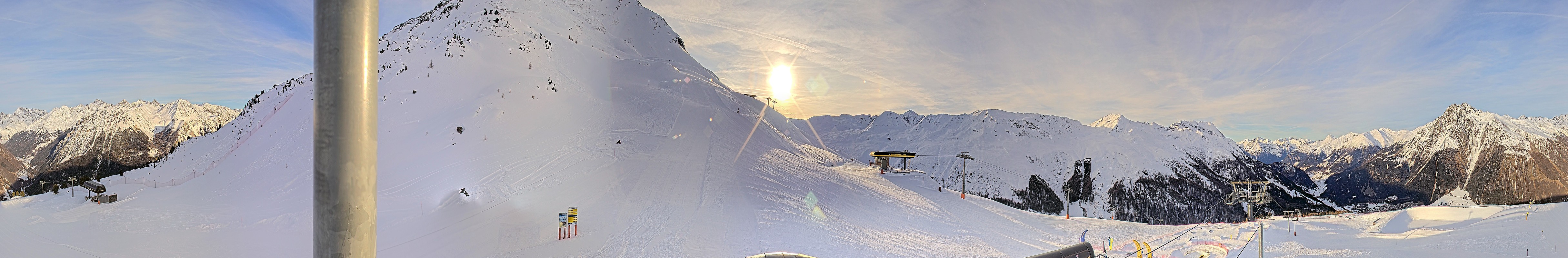 Archived image Webcam Ski resort Schöneben / Reschenpass