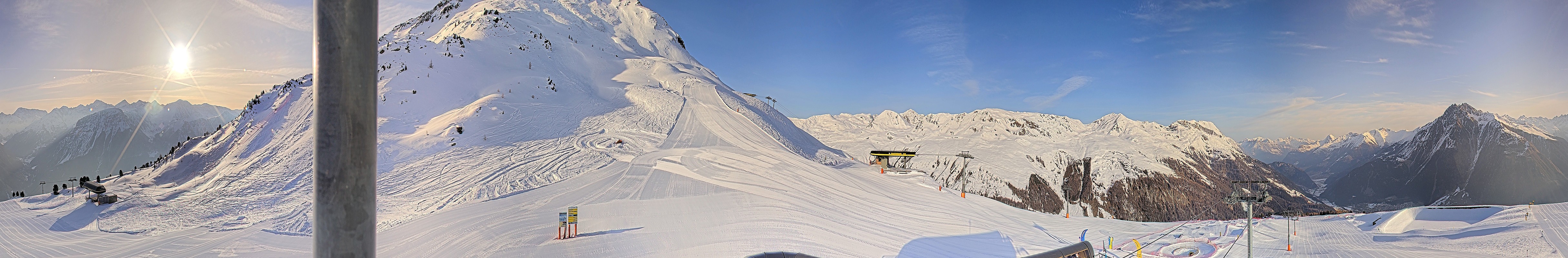 Archiv Foto Webcam Schöneben / Reschenpass