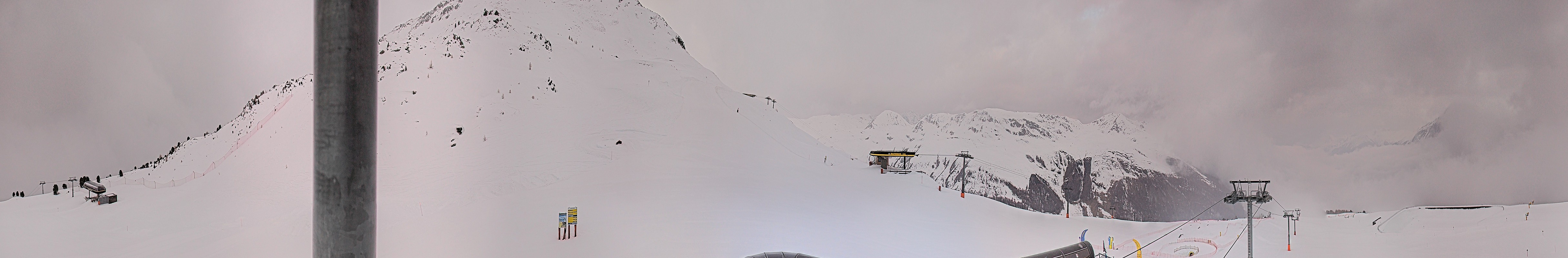 Archived image Webcam Ski resort Schöneben / Reschenpass