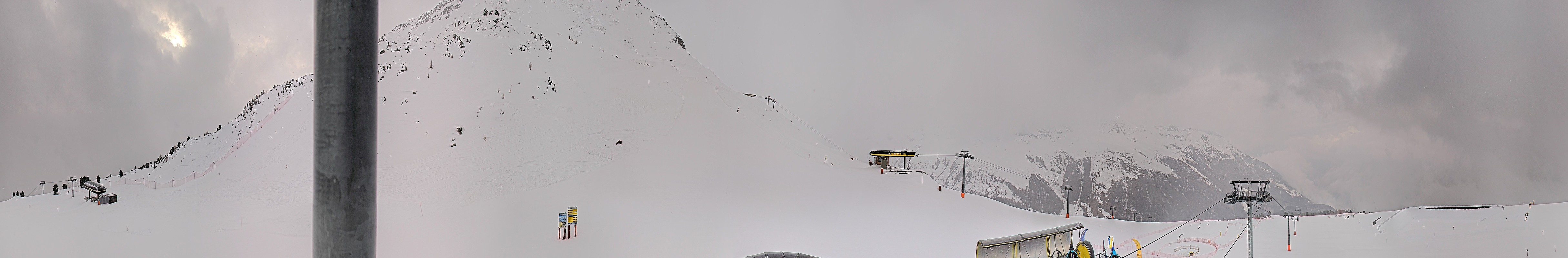 Archived image Webcam Ski resort Schöneben / Reschenpass