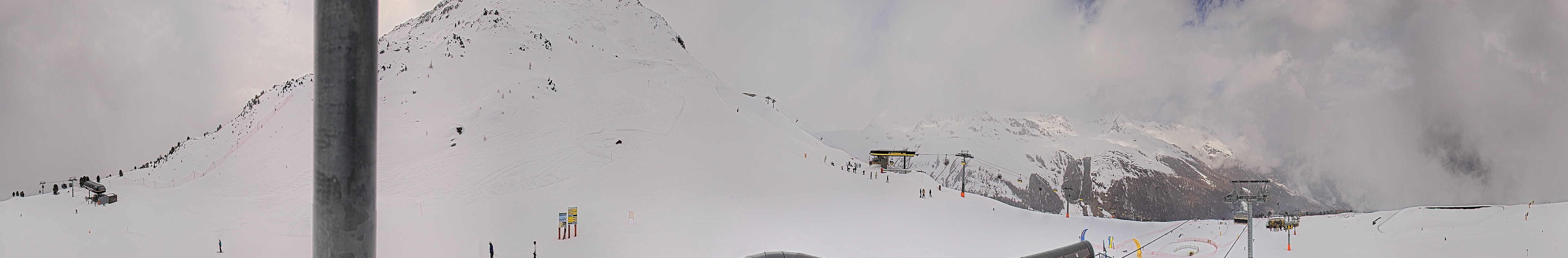 Archived image Webcam Ski resort Schöneben / Reschenpass