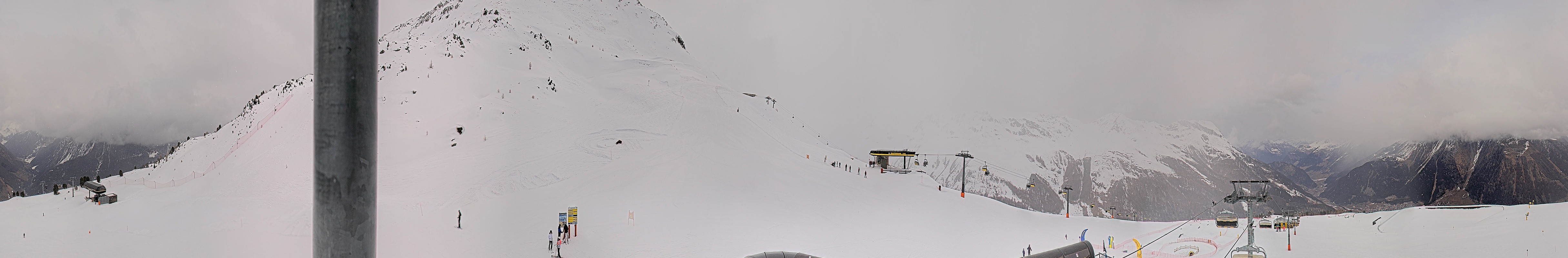 Archived image Webcam Ski resort Schöneben / Reschenpass