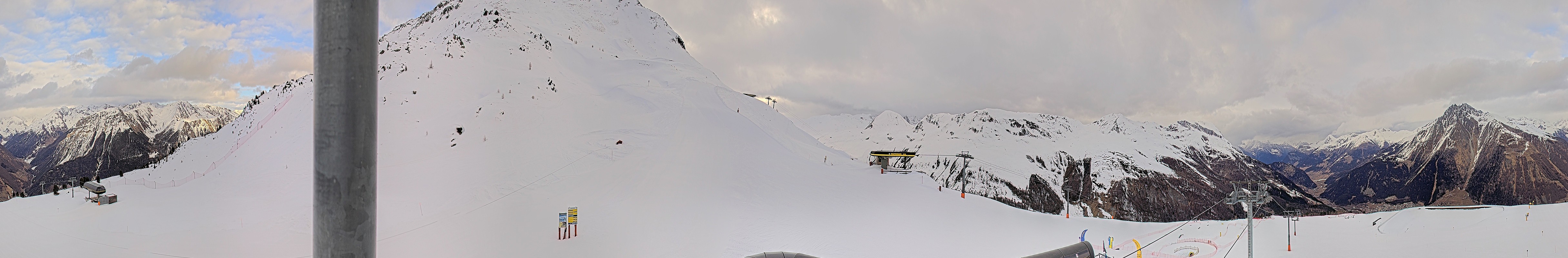 Archived image Webcam Ski resort Schöneben / Reschenpass