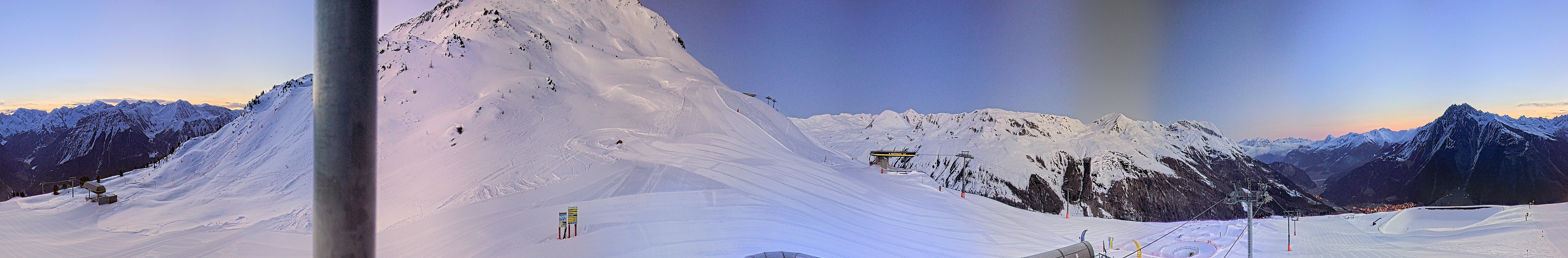 Archived image Webcam Ski resort Schöneben / Reschenpass