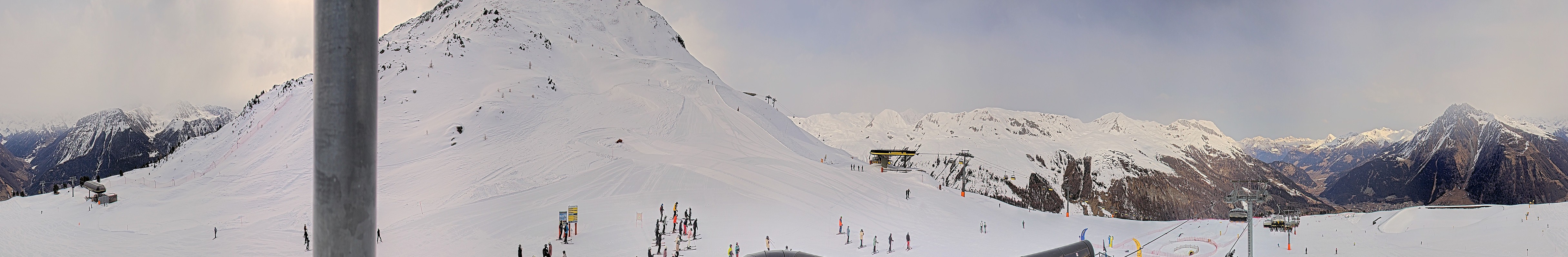 Archived image Webcam Ski resort Schöneben / Reschenpass