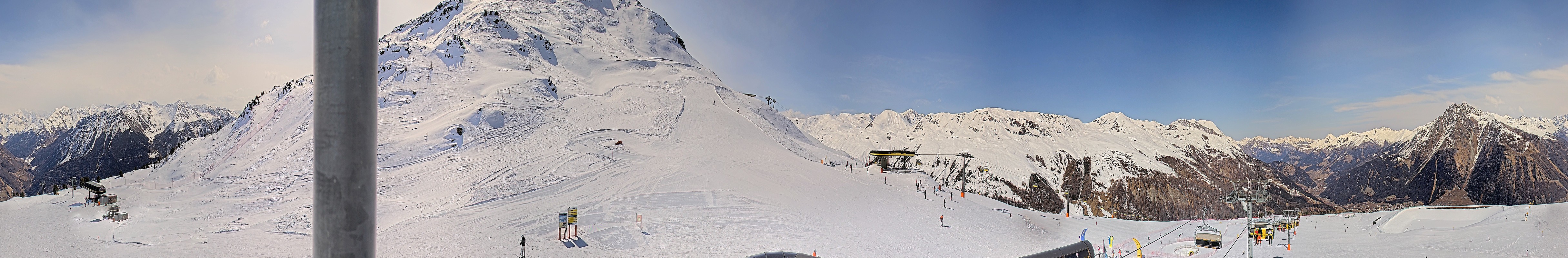 Archived image Webcam Ski resort Schöneben / Reschenpass