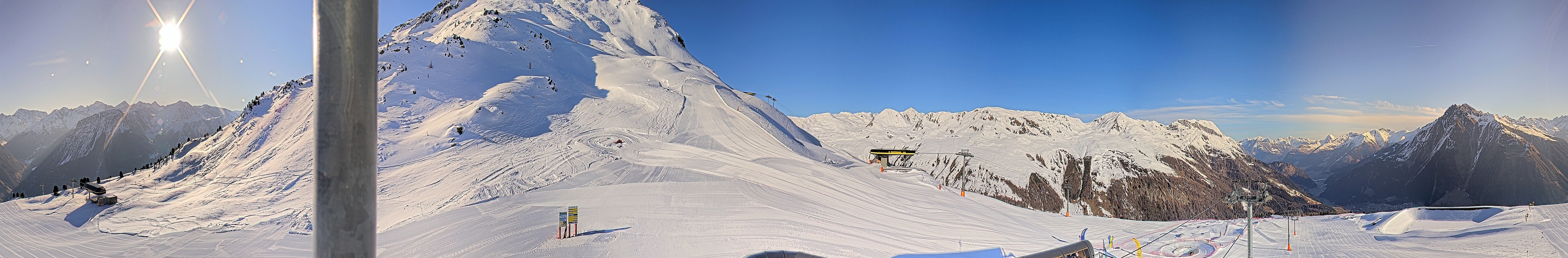 Archiv Foto Webcam Schöneben / Reschenpass