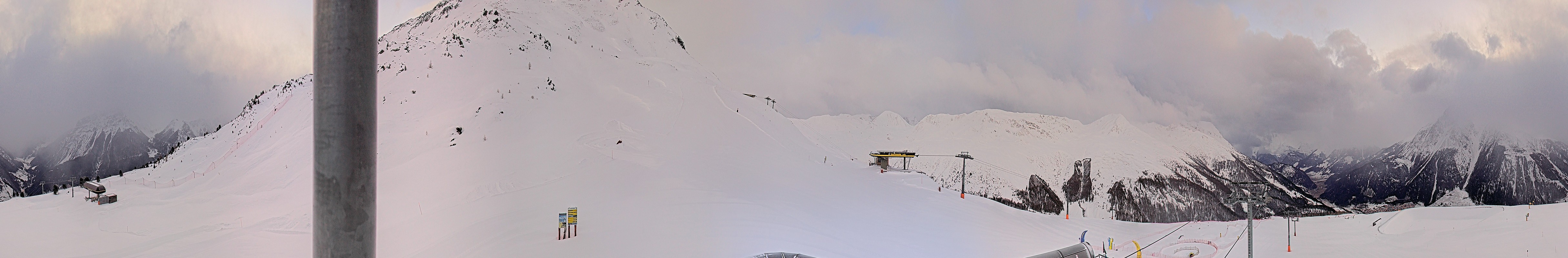 Archived image Webcam Ski resort Schöneben / Reschenpass