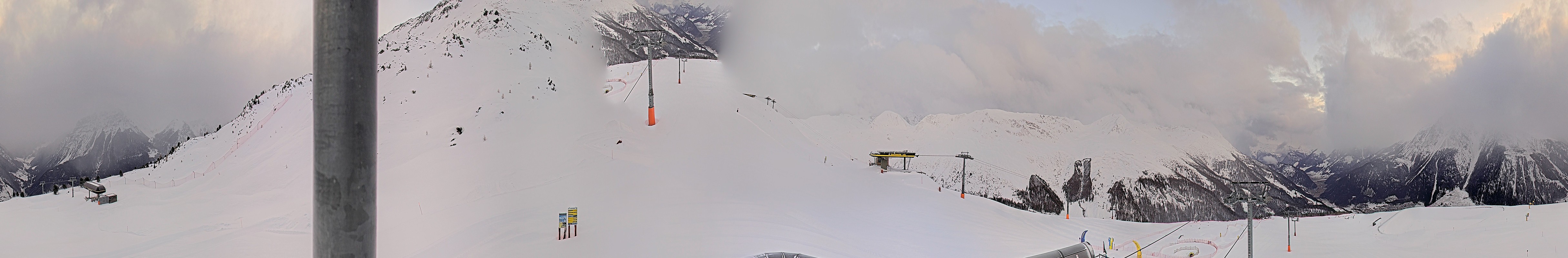 Archived image Webcam Ski resort Schöneben / Reschenpass