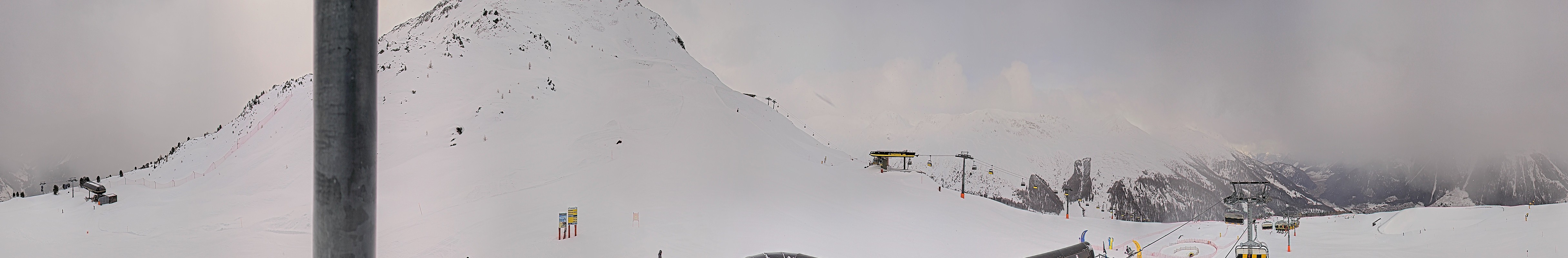 Archived image Webcam Ski resort Schöneben / Reschenpass