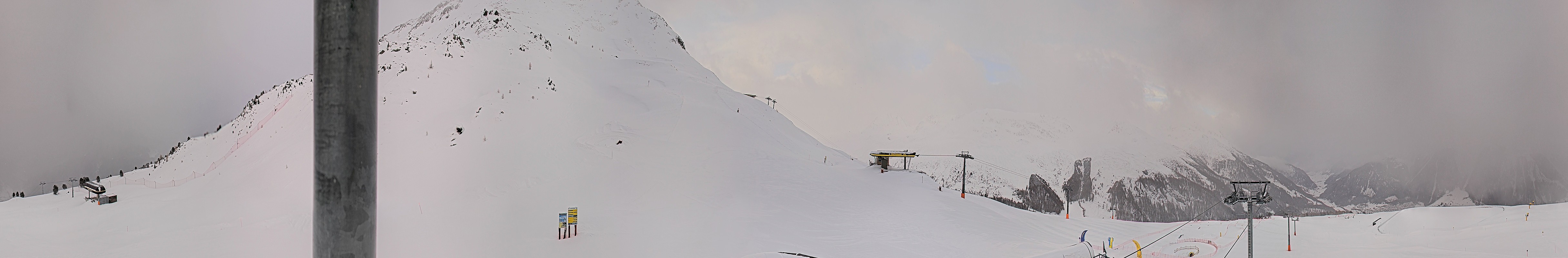 Archived image Webcam Ski resort Schöneben / Reschenpass