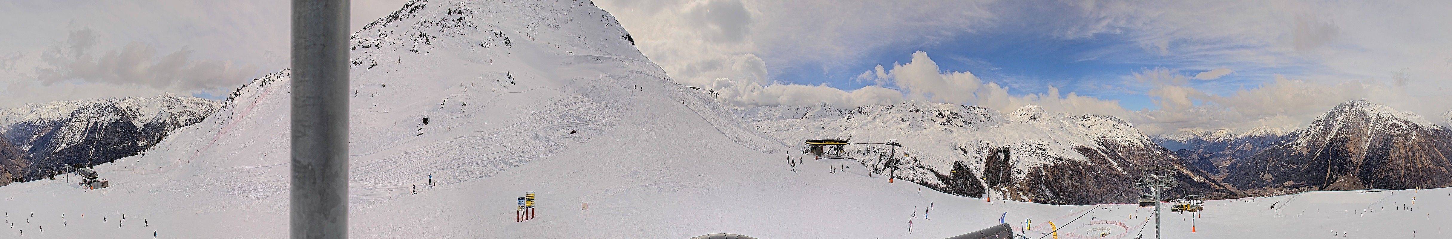 Archived image Webcam Ski resort Schöneben / Reschenpass