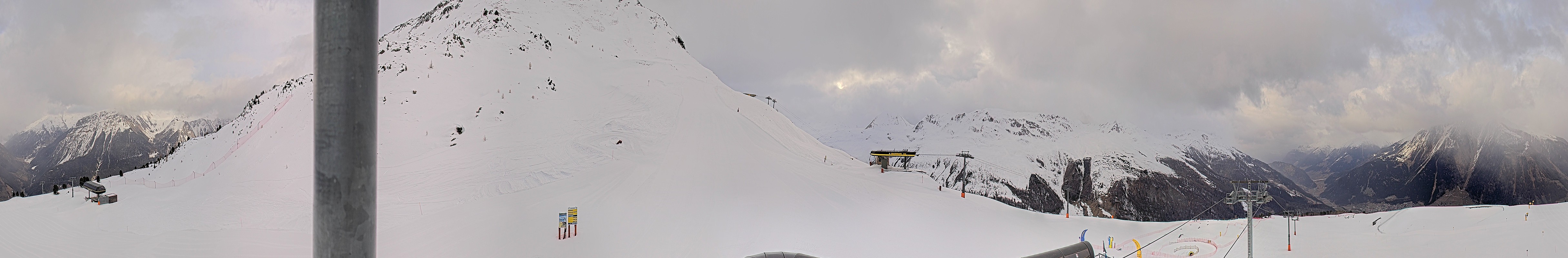 Archived image Webcam Ski resort Schöneben / Reschenpass