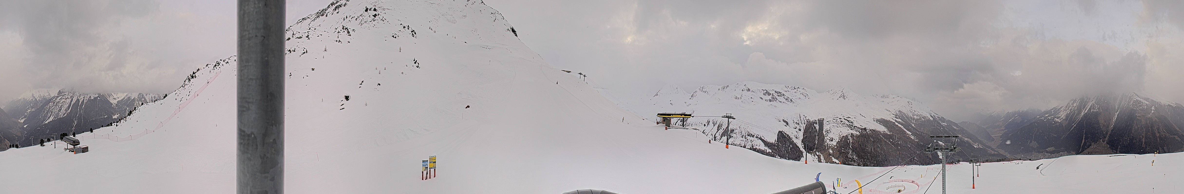 Archived image Webcam Ski resort Schöneben / Reschenpass