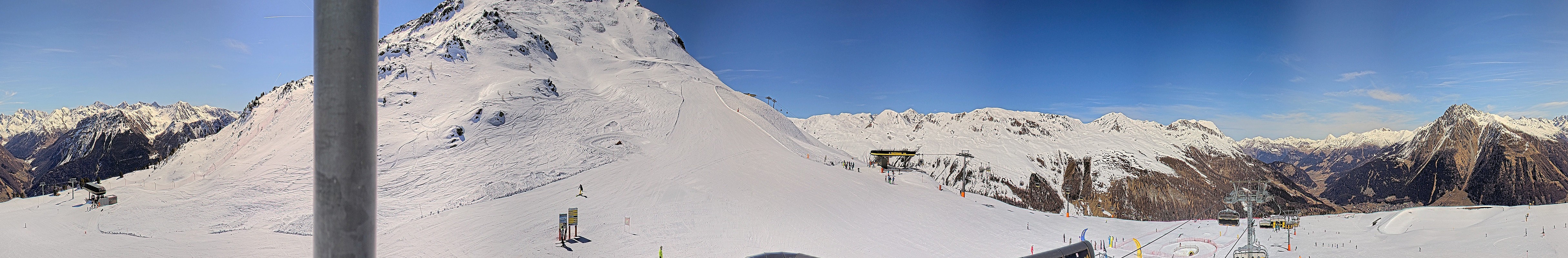 Archived image Webcam Ski resort Schöneben / Reschenpass